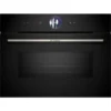 Bosch CMG7761B1 Serie 8, Backofen (schwarz, mit Mikrowellenfunktion, 60 cm, Home Connect)