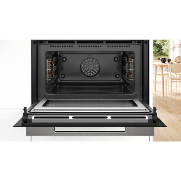 Bosch CMG7761B1 Serie 8, Backofen (schwarz, mit Mikrowellenfunktion, 60 cm, Home Connect)
