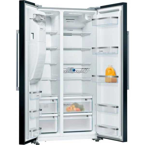 Bosch KAD93ABEP Serie 6, Side-by-Side (schwarz)