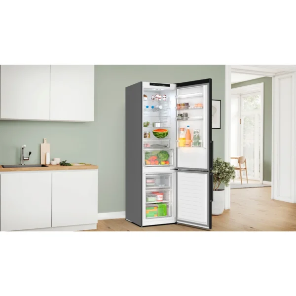 Bosch KGN39VXBT Serie 4, Kühl-/Gefrierkombination (edelstahl (dunkel))