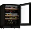 Bosch KWK16ABGB Serie 6, Weinkühlschrank (schwarz, 2 Temperaturzonen)