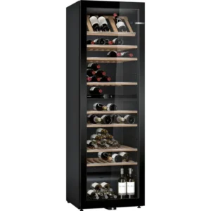 Bosch KWK36ABGA Serie 6, Weinkühlschrank (schwarz, 2 Temperaturzonen)