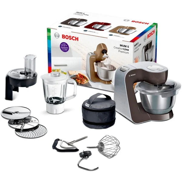 Bosch_MUM58A20_K_chenmaschine@@9gk2dh64_3 Bosch MUM58A20 Küchenmaschine (edelstahl/braun, 1.000 Watt, Serie 4)