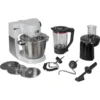 Bosch_MUM6EW22_K_chenmaschine@@100167531 Bosch MUM6EW22 Küchenmaschine (weiß/edelstahl, 1.600 Watt, Serie 6, Patisserie-Set, Mixaufsatz)