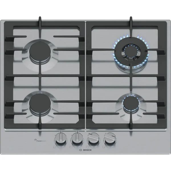 Bosch PCH6A5I90 Serie 6, Autarkes Kochfeld (edelstahl/schwarz)