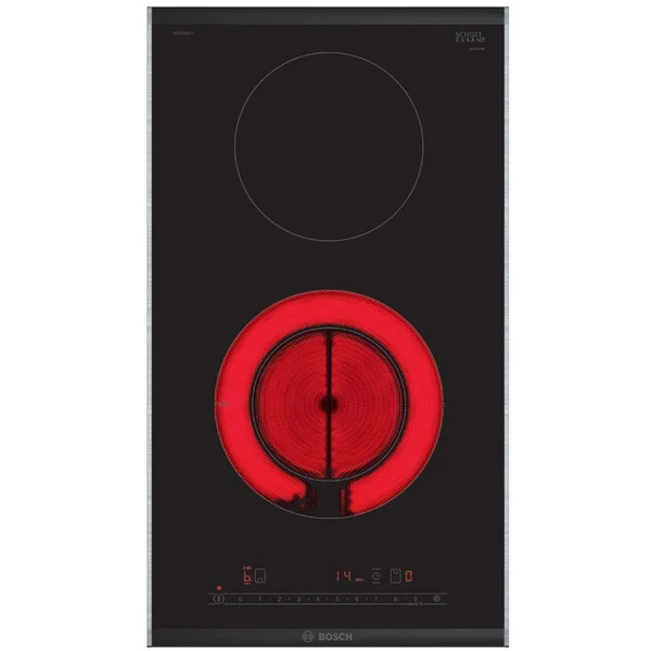 Bosch PKF375FP2E Serie 6, Autarkes Kochfeld (schwarz/edelstahl)
