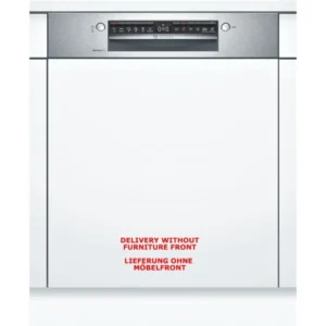 Bosch SMI6ZCS07E Serie 6, Spülmaschine (edelstahl (gebürstet), 60 cm, Home Connect)