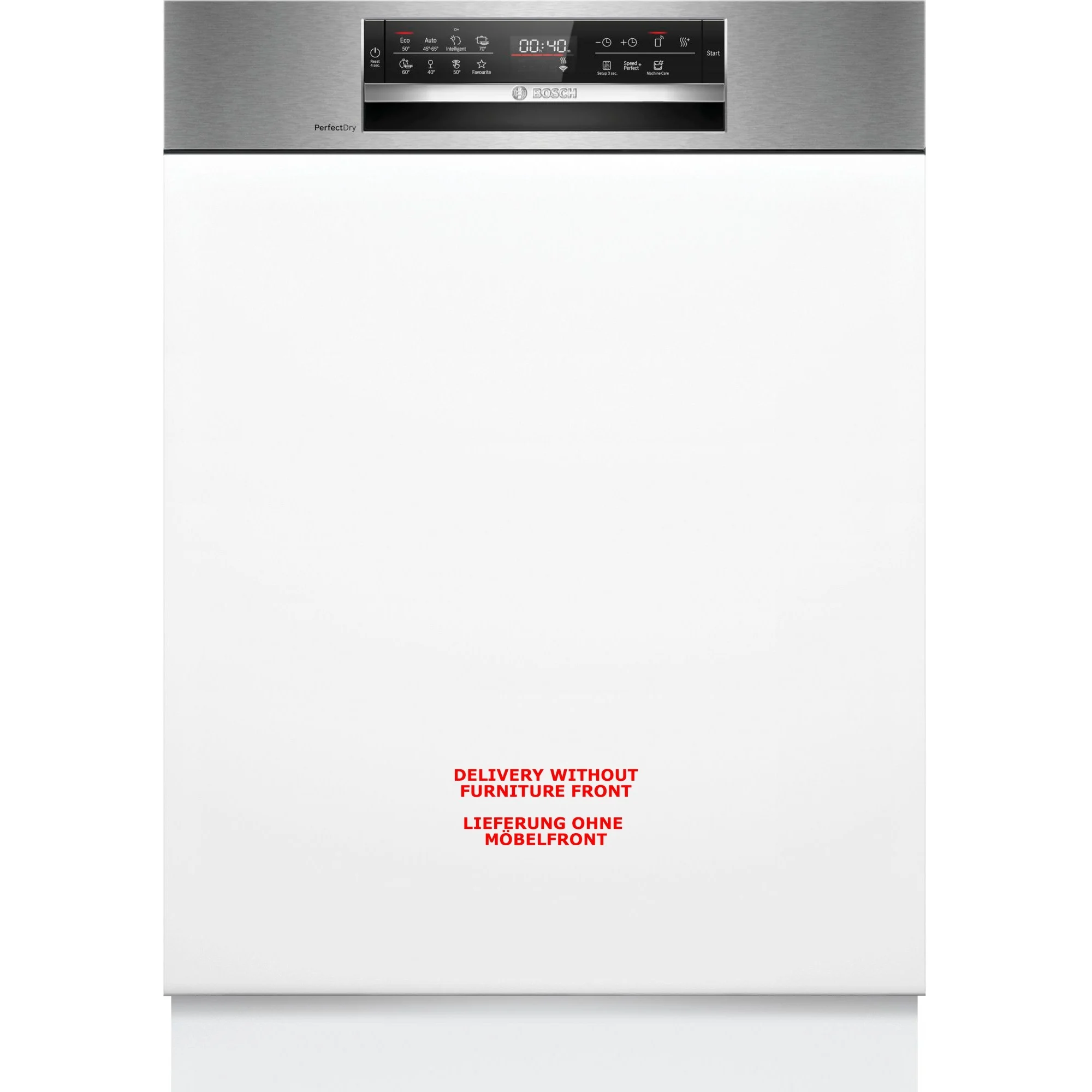 Bosch SMI6ZCS16E Serie 6, Spülmaschine (edelstahl (gebürstet), 60 cm, Home Connect)