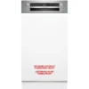 Bosch SPI2HKS42E Serie 2, Spülmaschine (edelstahl (gebürstet), 45 cm, Home Connect)
