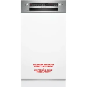 Bosch SPI2HKS42E Serie 2, Spülmaschine (edelstahl (gebürstet), 45 cm, Home Connect)