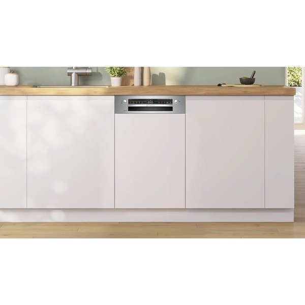Bosch SPI2HKS42E Serie 2, Spülmaschine (edelstahl (gebürstet), 45 cm, Home Connect)