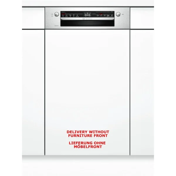 Bosch SPI2IKS10E Serie 2, Spülmaschine (edelstahl (gebürstet), 45 cm, Home Connect)