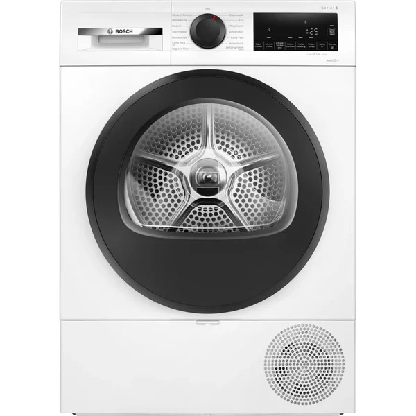 Bosch WQG243D41 Serie 6 , Wärmepumpentrockner (weiß/schwarz)
