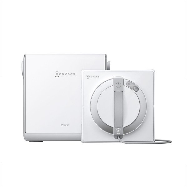 ECOVACS_Fensterputz_Roboter_WINBOT_W2_PRO_OMNI__Fenstersauger@@100151106 ECOVACS Fensterputz-Roboter WINBOT W2 PRO OMNI, Fenstersauger (weiß, 126 Watt, mit tragbarer Dockingstation)