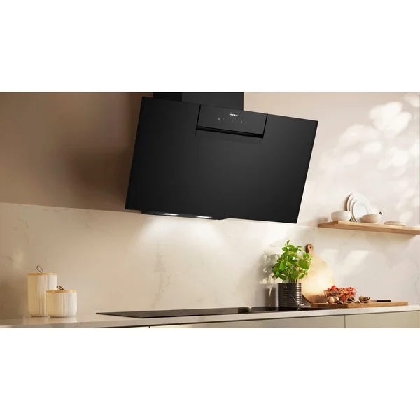 Neff D85IFN1S0 N 50, Dunstabzugshaube (schwarz, 80 cm, Home Connect)