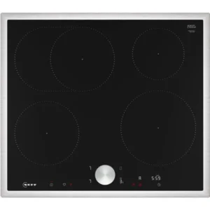 Neff T56STF1L0 N 90, Autarkes Kochfeld (schwarz/edelstahl, 60 cm)