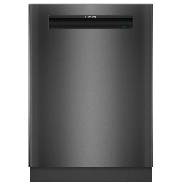 Siemens SN15EC06CS iQ500, Spülmaschine (schwarz/edelstahl (gebürstet), 60 cm, Home Connect)