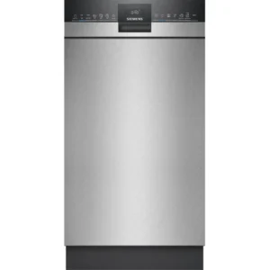 Siemens SR43ES25ME iQ300, Spülmaschine (edelstahl (gebürstet)/schwarz, 45 cm, Home Connect)