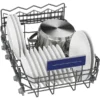 Siemens SR43ES25ME iQ300, Spülmaschine (edelstahl (gebürstet)/schwarz, 45 cm, Home Connect)
