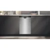 Siemens SR43ES25ME iQ300, Spülmaschine (edelstahl (gebürstet)/schwarz, 45 cm, Home Connect)