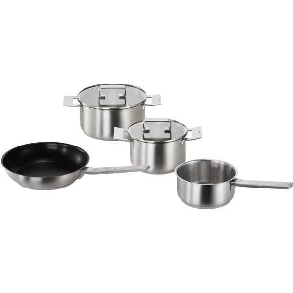 Siemens Topf-Set HZ9SE040 (edelstahl, 4-teilig, für Induktion)