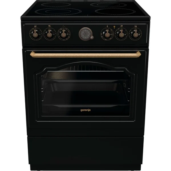 gorenje GECS6B70CLB, Herd (schwarz/gold)