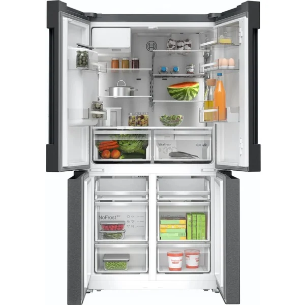 Bosch_KFI96AXEA_Serie_6__French_Door@@100074864_1 Bosch KFI96AXEA Serie 6, French Door (edelstahl (dunkel), Home Connect)