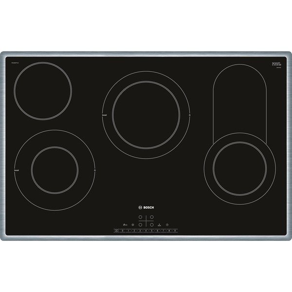 Bosch PKC845FP1D Serie 6, Autarkes Kochfeld (edelstahl/schwarz)
