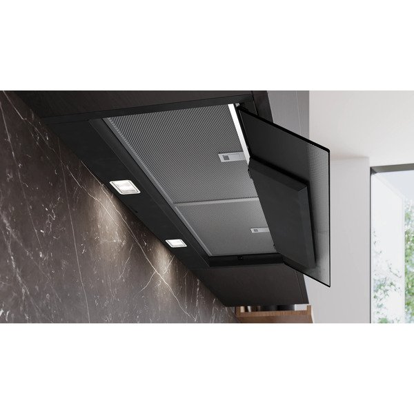 Siemens LJ97BDP60 iQ500, Dunstabzugshaube (schwarz (matt), 90 cm, Home Connect)