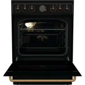 gorenje GECS6B70CLB, Herd (schwarz/gold)