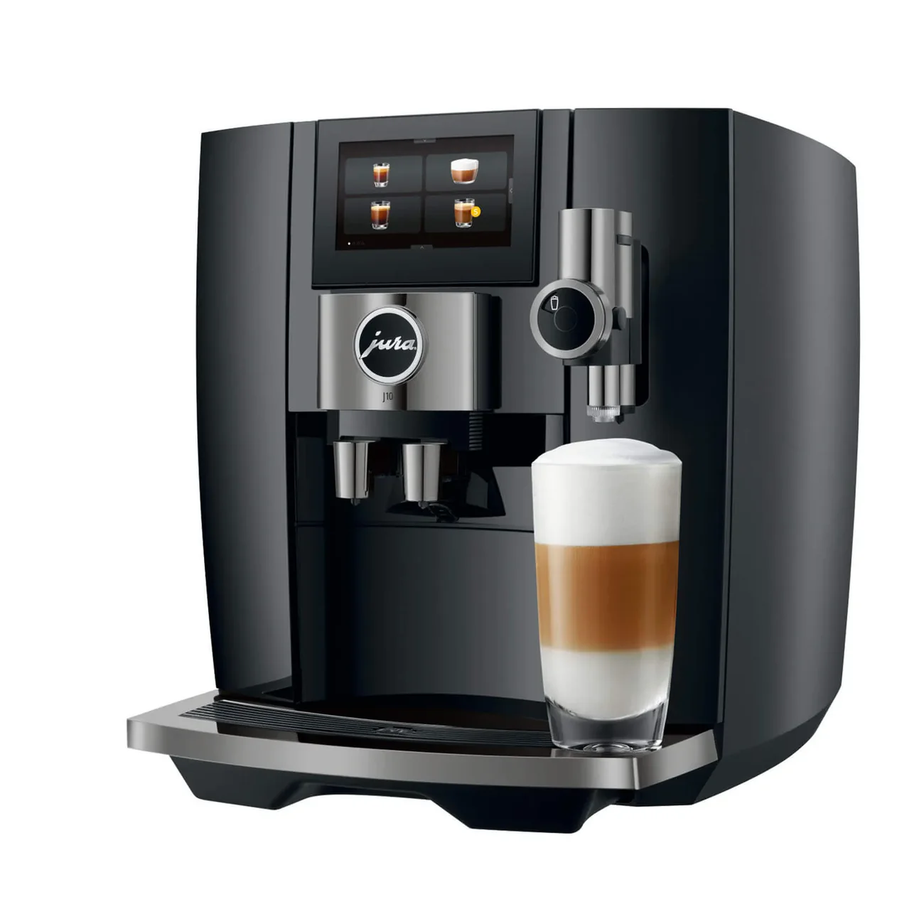 JURA J10 (EA) Piano Black | 7 Jahre Garantie | Kaffeewelt