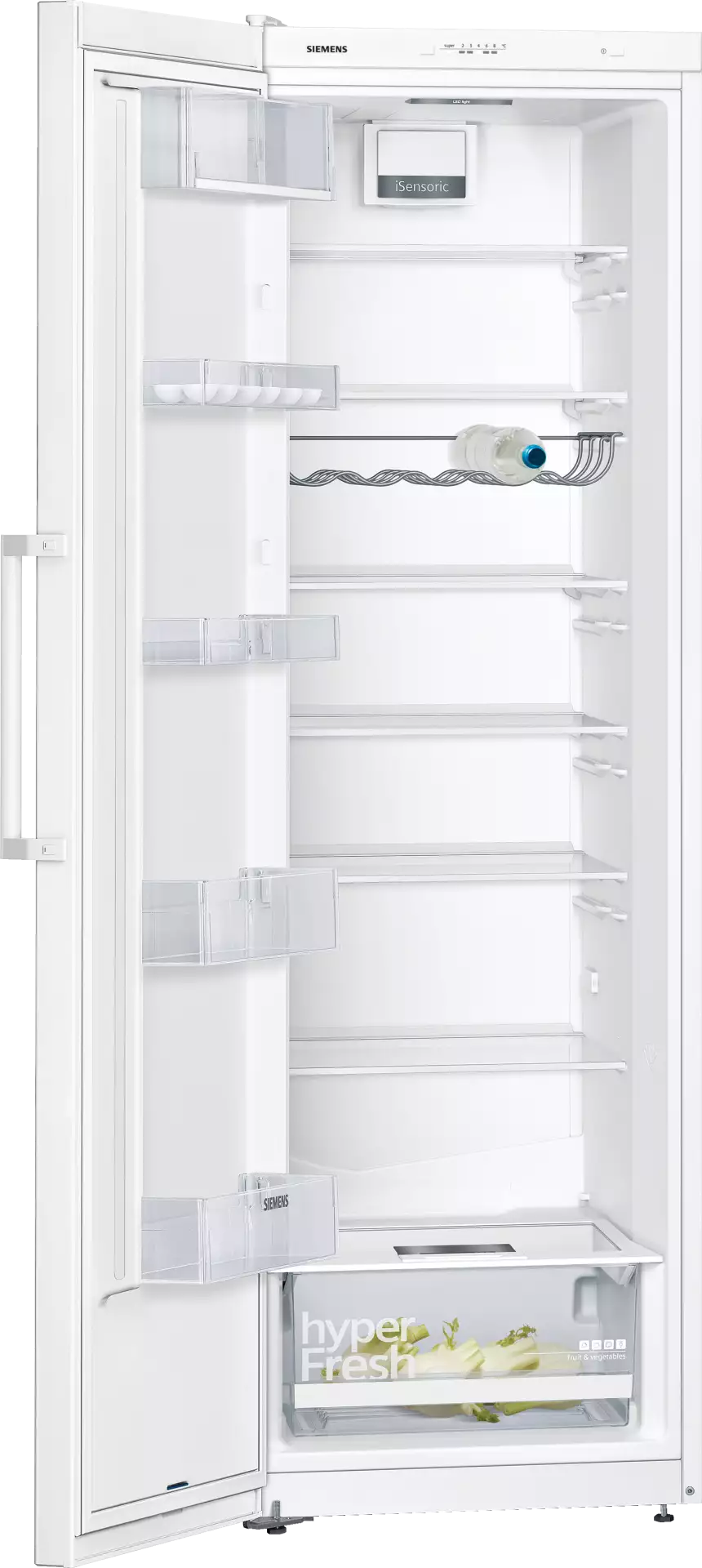 SIEMENS Kühlschrank KS36VVWEP, 186 x 60 cm, Weiß