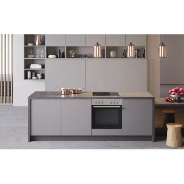 BAUKNECHT Einbauherd-Set HEKO S200 (HVP2 NN5F IN + CHR 3462 IN), 60 cm, Edelstahl
