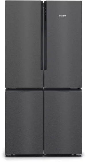 SIEMENS Kühl-Gefrierkombination KF96NAXEA, 183 x 90,5 cm, mehrtürig, Gebürsteter schwarzer Stahl mit AntiFingerprint