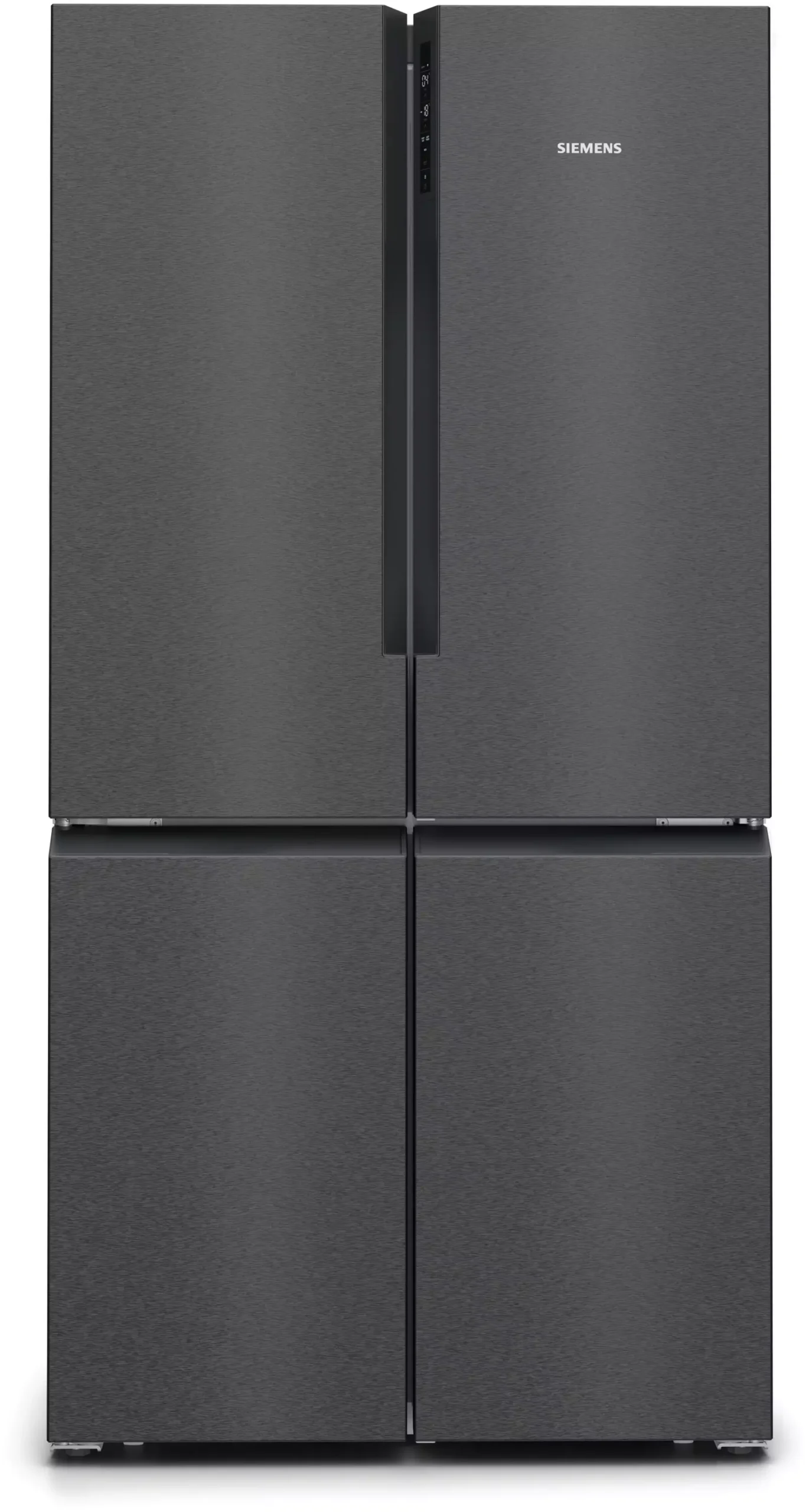 SIEMENS Kühl-Gefrierkombination KF96NAXEA, 183 x 90,5 cm, mehrtürig, Gebürsteter schwarzer Stahl mit AntiFingerprint