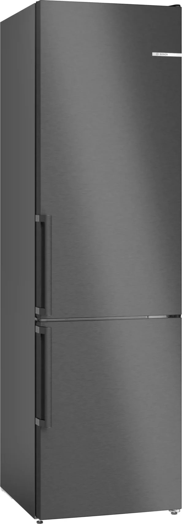 BOSCH Kühl-Gefrierkombination KGN39VXCT, 203 x 60 cm, Edelstahl schwarz