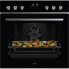 AEG Einbauherd-Set FXHS24M61 (OA5PE42AB + OIX64A00XB), 60 cm, Schwarz/Edelstahl