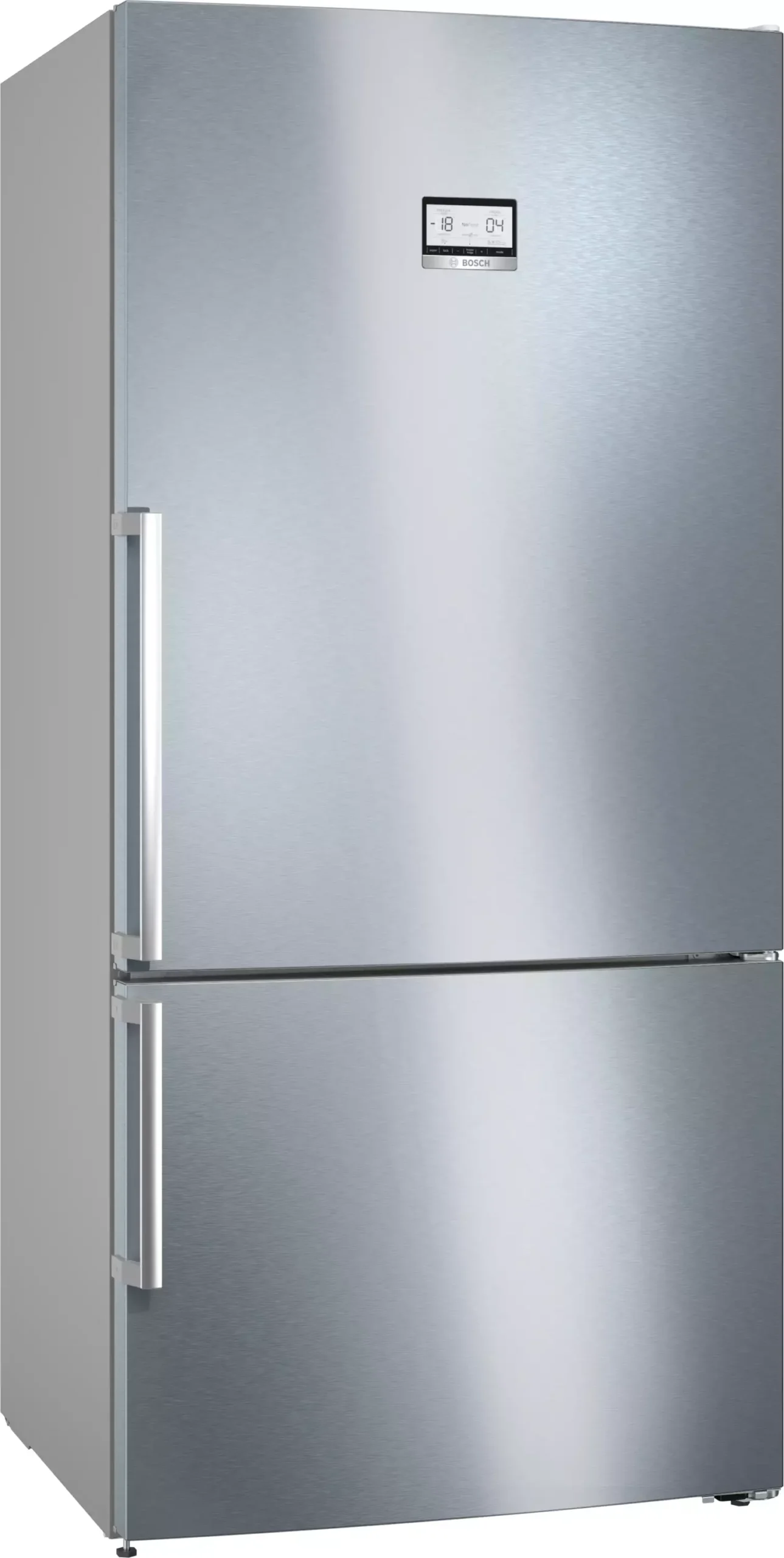 BOSCH Kühl-Gefrierkombination KGN86AIDR, 186 x 86 cm, Edelstahl