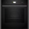 NEFF Dampfbackofen BLE5430FSB (B54FS33G0K + Z1608DX0), 60 x 60 cm, Graphitgrau