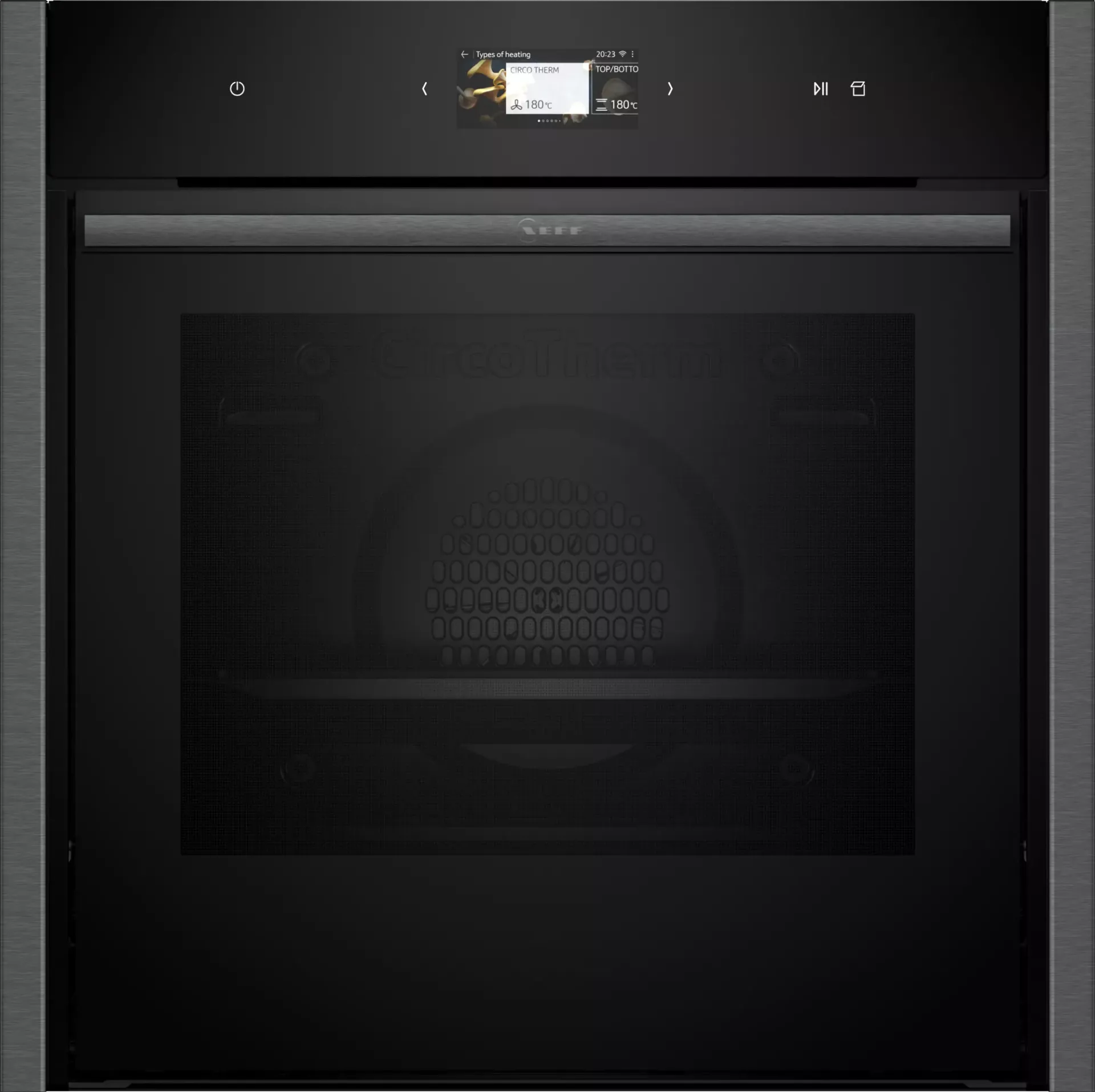 NEFF Dampfbackofen BLE5430FSB (B54FS33G0K + Z1608DX0), 60 x 60 cm, Graphitgrau