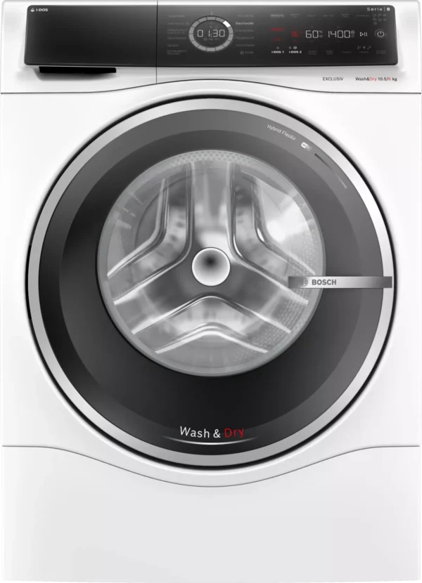 BOSCH Waschtrockner WNC254A90, 1400 U/min. 10,5 kg Waschen / 6.0 kg Trocknen