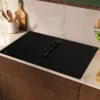 NEFF Indultionskochfeld mit Dunstabzug V58NHQ4L0, 80 cm, Rahmenlos aufliegend
