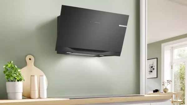 BOSCH Umluft-Wandhaube DWJ91LT60, 90 cm, Schwarz