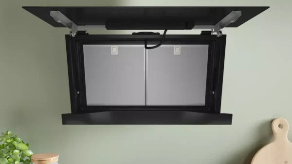 BOSCH Umluft-Wandhaube DWJ91LT60, 90 cm, Schwarz
