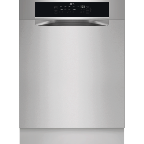 AEG Unterbau-Geschirrspüler FUB7470XPM, 60 cm, Edelstahl
