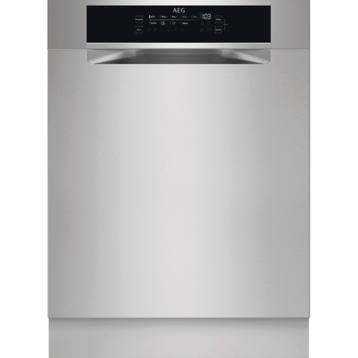 AEG Unterbau-Geschirrspüler FUB7470XPM, 60 cm, Edelstahl