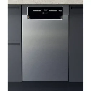 BAUKNECHT Unterbau-Geschirrspüler BSUO 3O33 PF X, 45 cm, Edelstahl