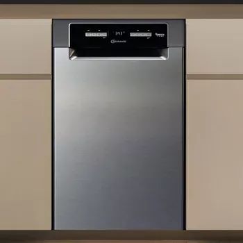 BAUKNECHT Unterbau-Geschirrspüler BK6UB10BS7A0X, 45 cm, Edelstahl