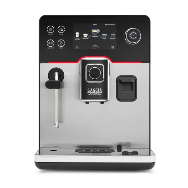 AccademiaAcciaio_Front_Bianco_C_2022_bce50b71-008d-4f9a-a18c-c706306ca2a4 Gaggia Accademia | 5 Jahre Garantie | Kaffeewelt
