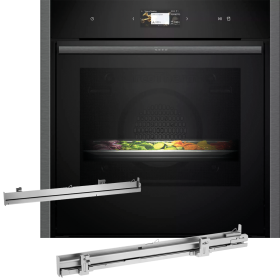 B64VS73G0K_Z1608CX0_neff--_280x280 NEFF Backofen BLE6470VB (B64VS73G0K + Z1608CX0), 60 x 60 cm, Graphitgrau